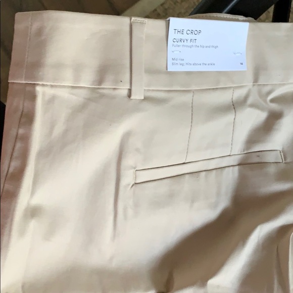 NWT Ann Taylor size 14 crop pant - Picture 3 of 4